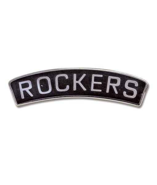 Rockers Number Plate Badge
