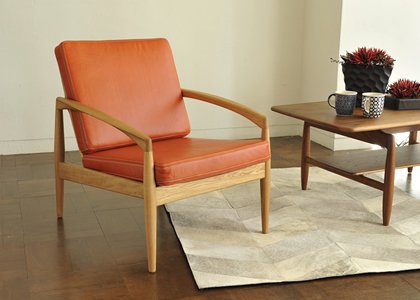 PAPER KNIFE ARM CHAIR LEATHER