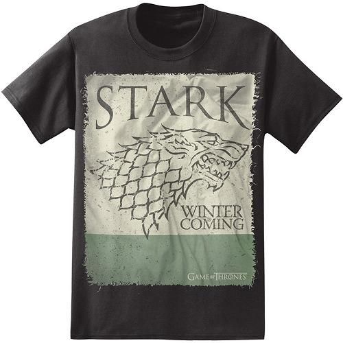 ゲーム オブ スローンズ House Stark Sigil Square Tシャツ お取り寄せ 通常日程度 海外ドラマグッズ専門店 Dramastore