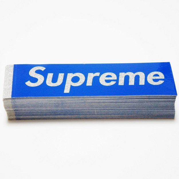 Supreme Bling Blue Box Logo Sticker - Supreme 通販 Online Shop A-1 RECORD