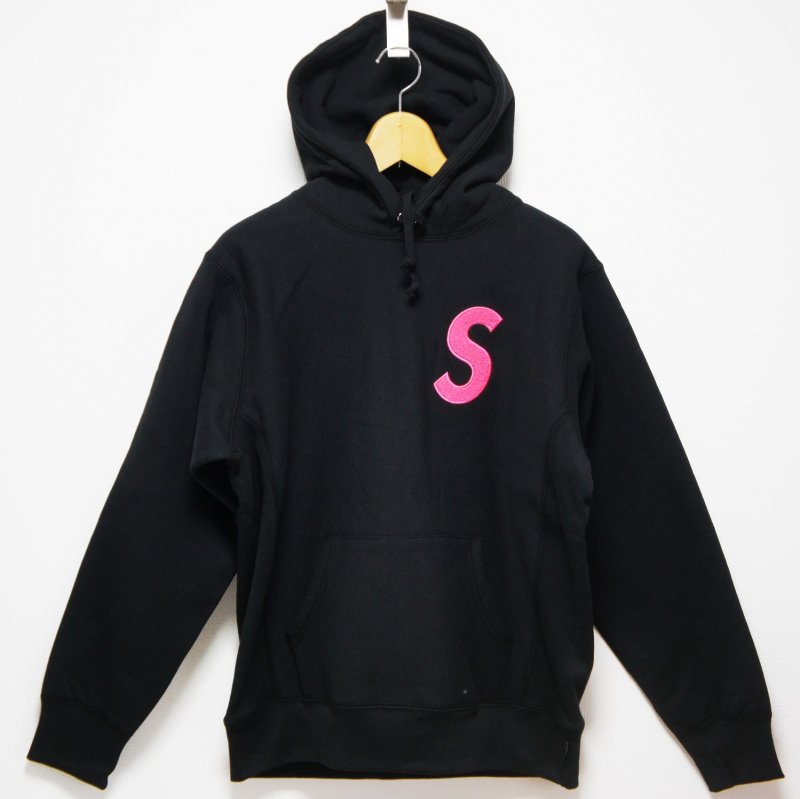 supreme s logo hooded