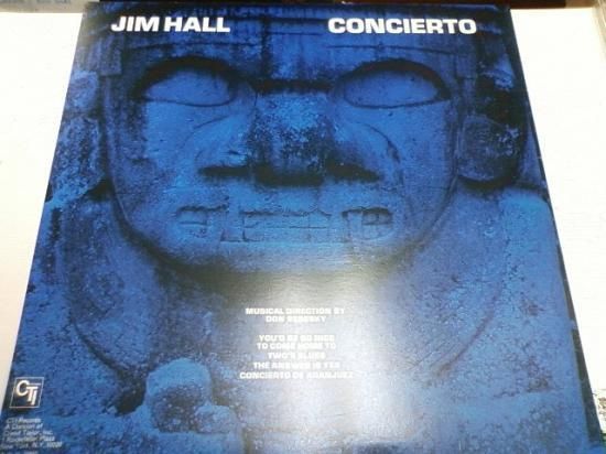 JIM HALL CONCIERTO LP DAVADA COFFEE RECORDS KYOTO JAPAN