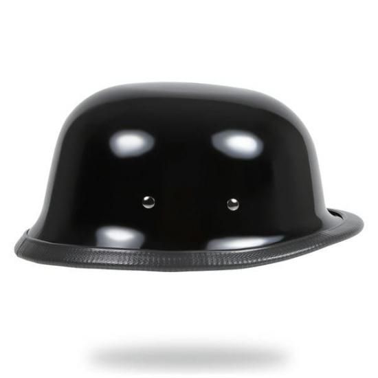 german half helmet ジャーマンハーフヘルメット ブラック 自転車用