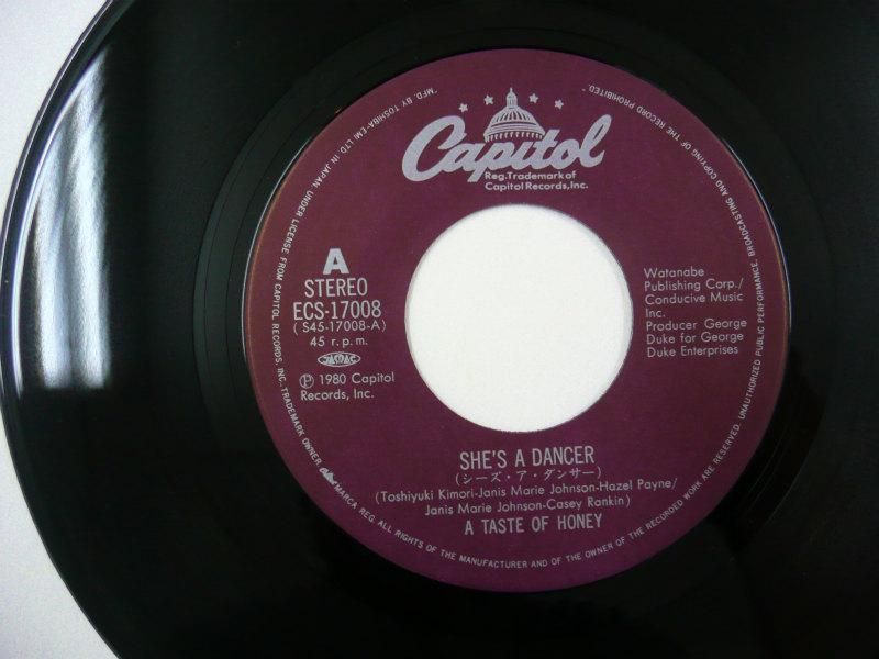 taste of honey she s a dancer ep キキミミレコード