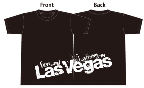 ロゴ T Shirts Black Fear And Loathing In Las Vegas Online Store