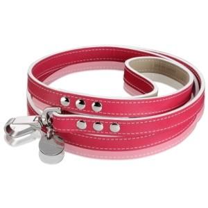 犬 リード 小型犬用 サフィアーノ フクシア