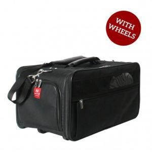 Bark n Bag ペットキャリーバッグ Wheeled Jetway Classic Black