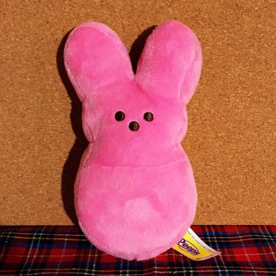 peep bunny plush