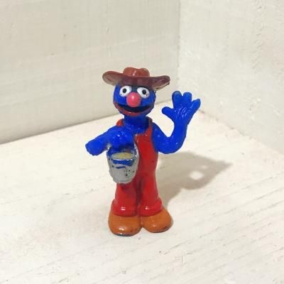 Sesame Street Grover Pvc Figure セサミストリート グローバー フィギュア 農家 Boosmarket