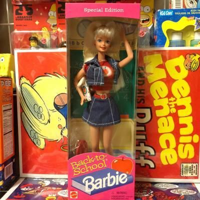 barbie cartoon school