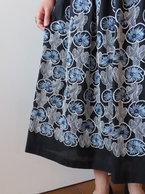 hanakaze スカート(dark navy) - rallye / margot Online Store hanakaze スカート(dark navy) - rallye / margot Online Store