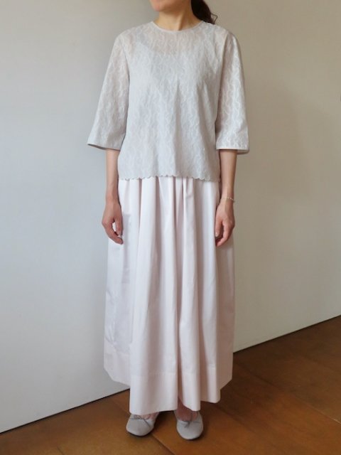 gather skirt (sorbet) - rallye / margot Online Store