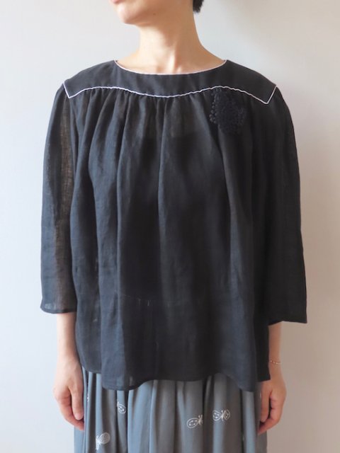 loistaa ブラウス（black） - rallye / margot Online Store