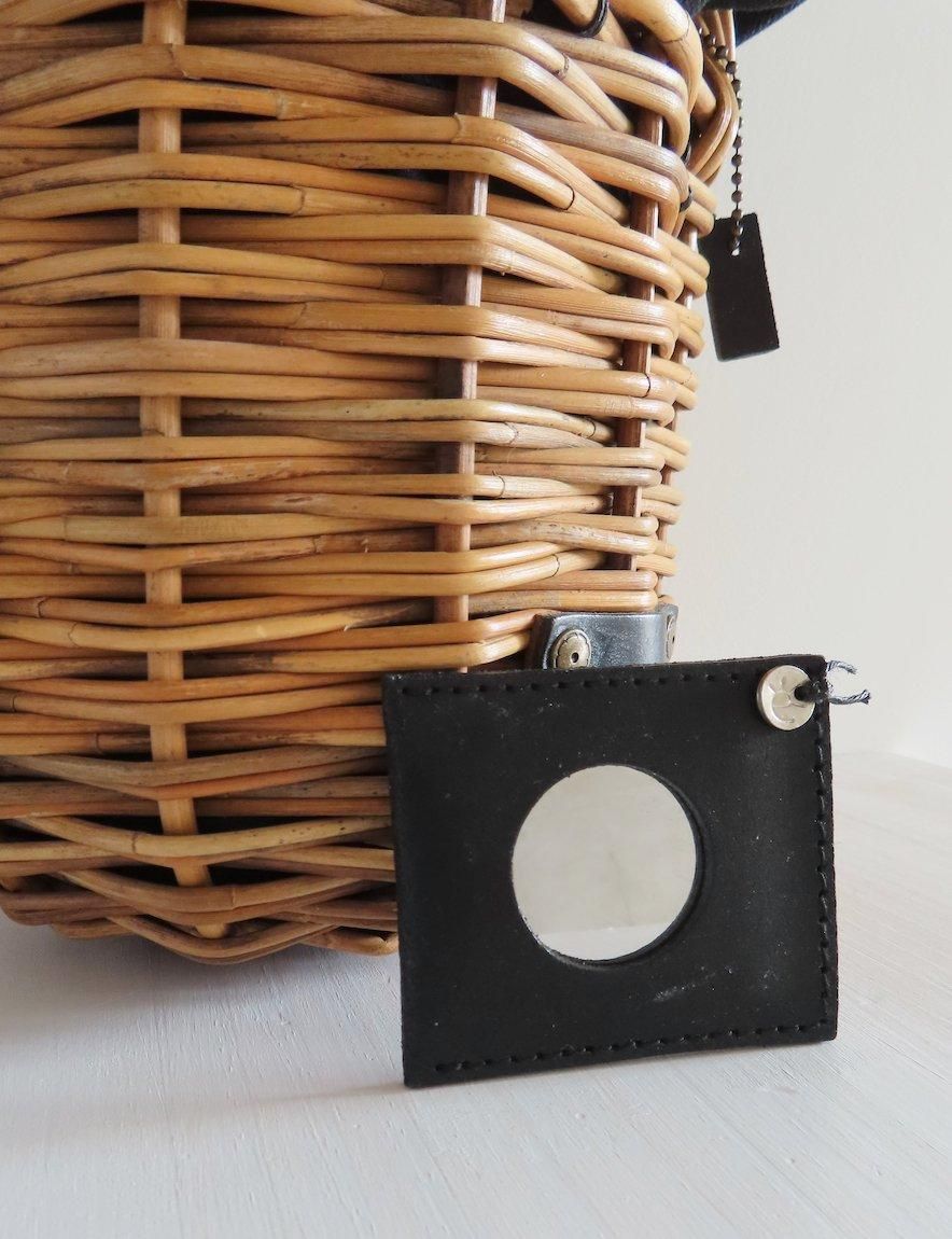 ブライドル・ウィングラウンドバスケット（BLACK) - rallye