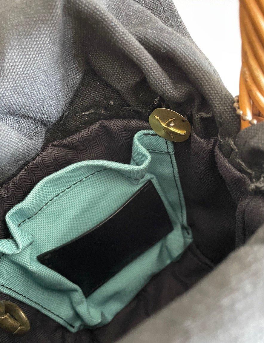 ブライドル・ウィングラウンドバスケット（BLACK) - rallye