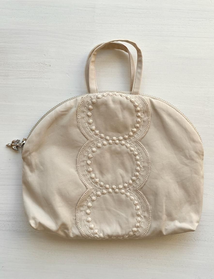 mini muffin bag-tambourine-（light beige） - rallye / margot