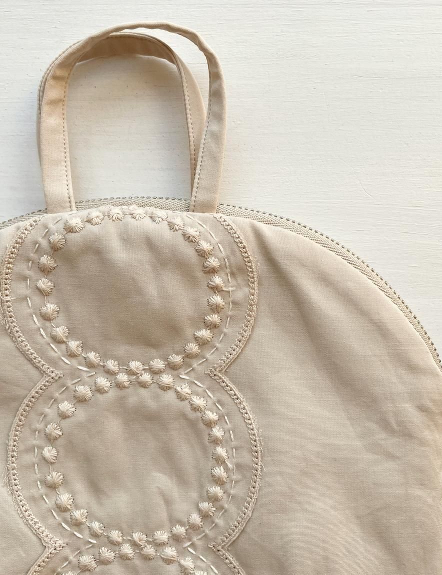 mini muffin bag-tambourine-（light beige） - rallye / margot