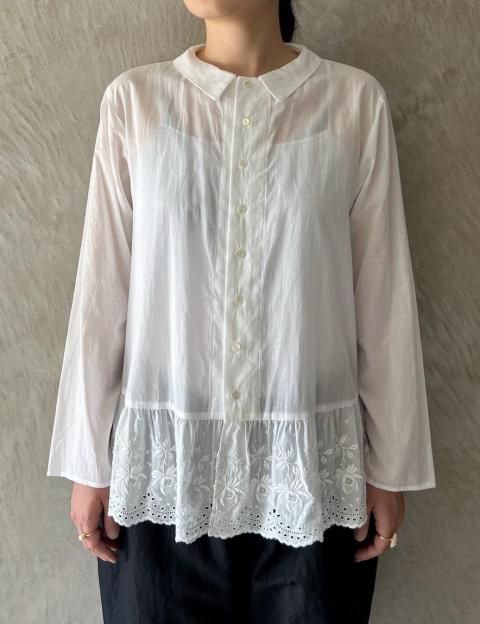 新品未使用　gasa ブラウス　白 GASA* - rallye / margot Online Store