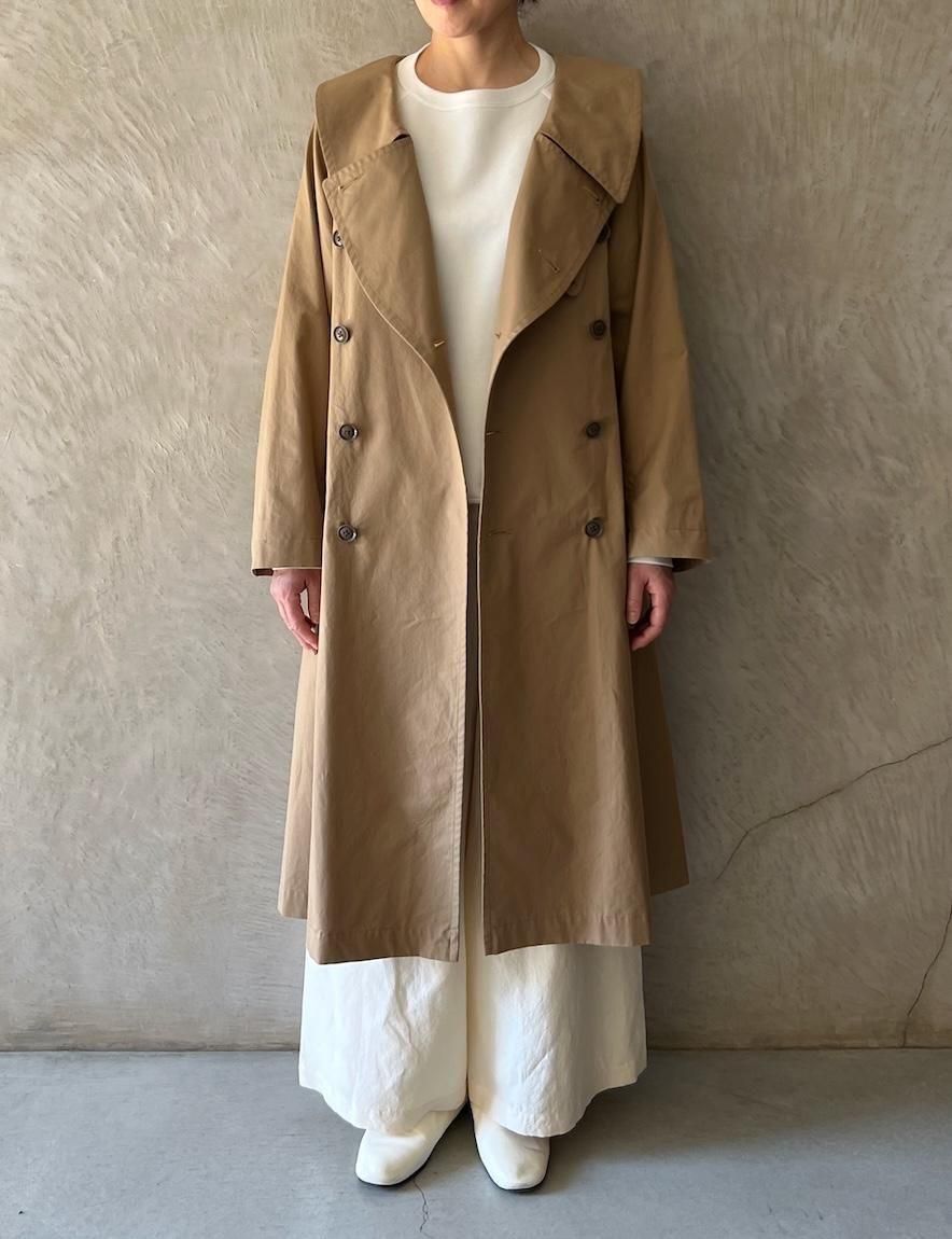 繊月 : Sengetsu ワイドトレンチコート - rallye / margot Online Store