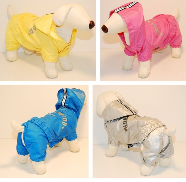 ΥӥåޥHollywood All-in-one Raincoat[puppy angel]