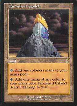 MTG Foil 色あせた城塞/Tarnished Citadel | eclipseseal.com