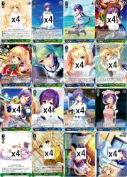 WS Summer Pockets 青緑「紬＆静久」デッキ - 遊戯王 MTG FaB トレカ通販　カードショップ若院