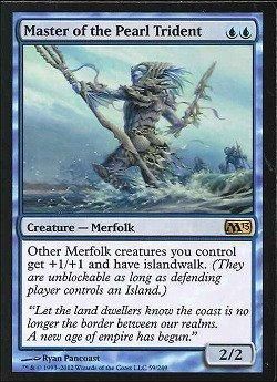 【メーカー直売】 真珠三叉矛の達人/Master FOIL of 遊戯王 - R Trident Pearl the マジック：ザ・ギャザリング