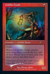 プロモ 旧枠 FOIL ゴブリンの先達/Goblin Guide