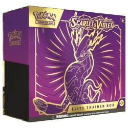 英語版 スカーレット&バイオレット ミライドン (紫) エリートトレーナーBOX/Scarlet & Violet Miraidon Elite  Trainer Box