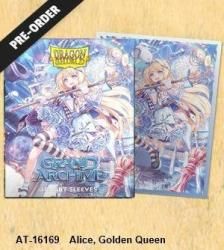 予約 Dragon Shield スタンダードサイズ マットアート Alice, Golden