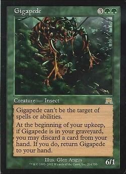 MTG【Foil】千足虫/Gigapede[ONS] 英語 - メルカリ