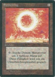 太陽の指輪/Sol Ring Ｕ (ドイツ/ FBB) - 遊戯王 英語版 Fab カード