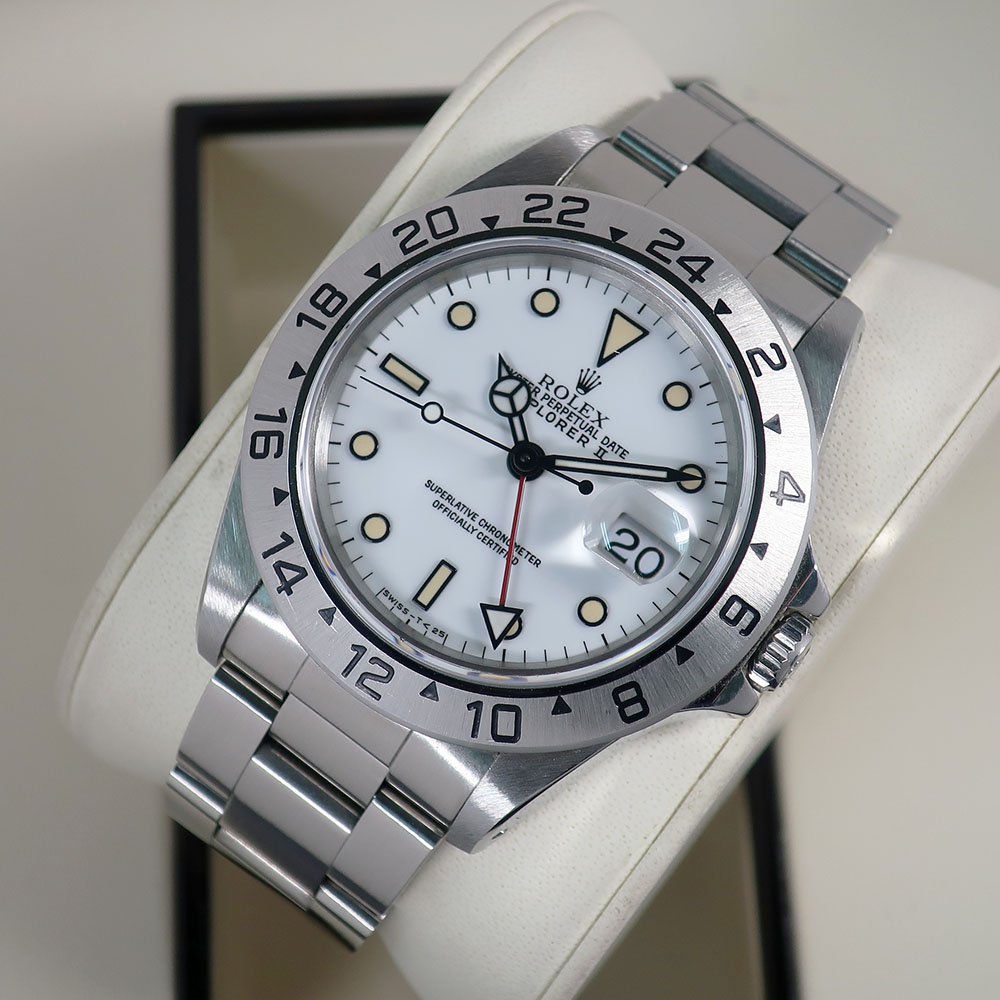 ROLEXエクスプローラーIIE品番Ref16570 - 腕時計専門店 COMPLET ...