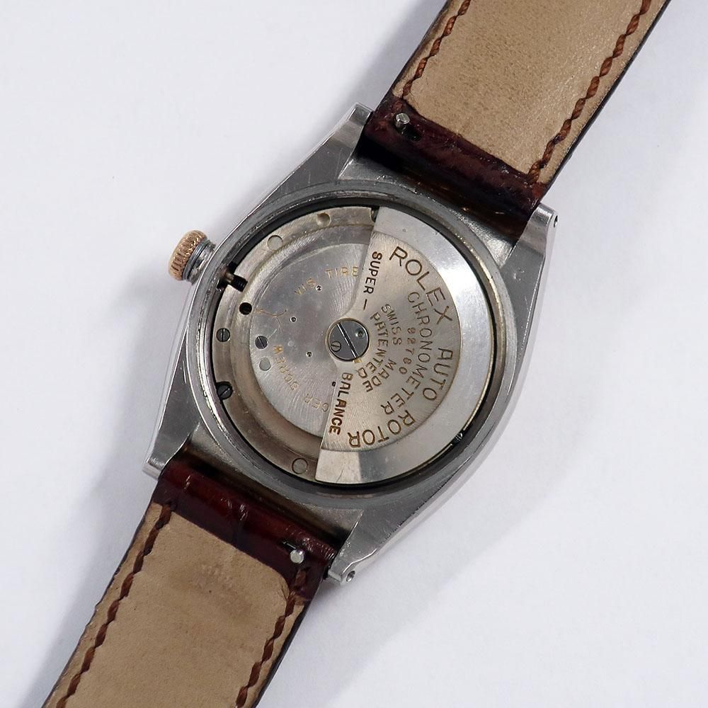 VINTAGE ROLEXバブルバック・フーデッド PG/SS 1940年代製
