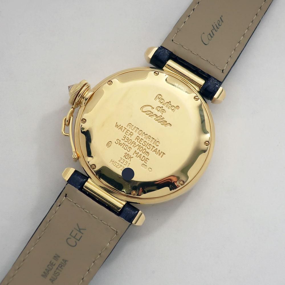 CARTIERパシャ38mm ベゼル・グリッドダイヤ - 腕時計専門店