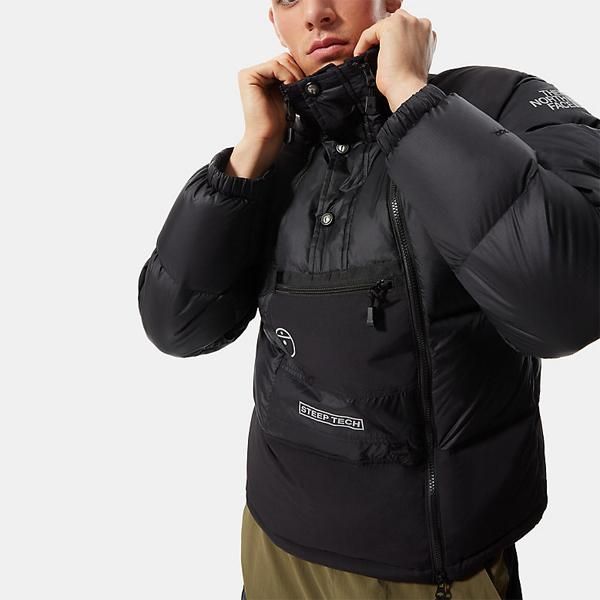 海外限定☆THE NORTH FACE MENS STEEP TECH DOWN JACKET TNF BLACK ...