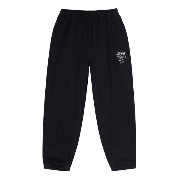 STUSSY x NIKE NRG ZR FLEECE PANT BLACK SWEAT PANTS L ...