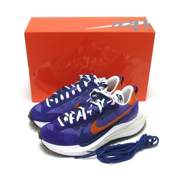 NIKE VAPORWAFFLE SACAI DARK IRIS/CAMPFIRE ORANGE VAPOR WAFFLE US9.5 27.5cm  ( ナイキ ヴェイパーワッフル サカイ コラボ パープル )