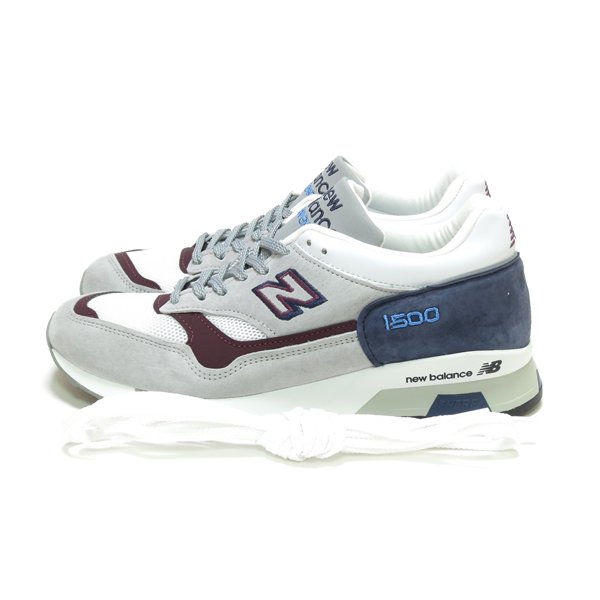 NEW BALANCE M1500NBR LIGHT GRAY/NAVY GREY MADE IN ENGLAND 