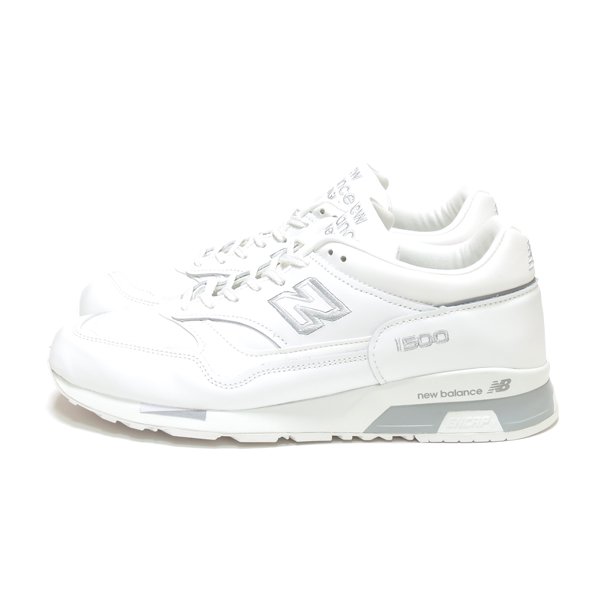 NEW BALANCE M1500WHI WHITE LEATHER MADE IN ENGLAND
