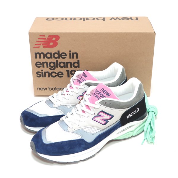 NEW BALANCE M15009FR WHITE/BLACK/PINK/BLUE MADE IN ENGLAND M1500.9 ...