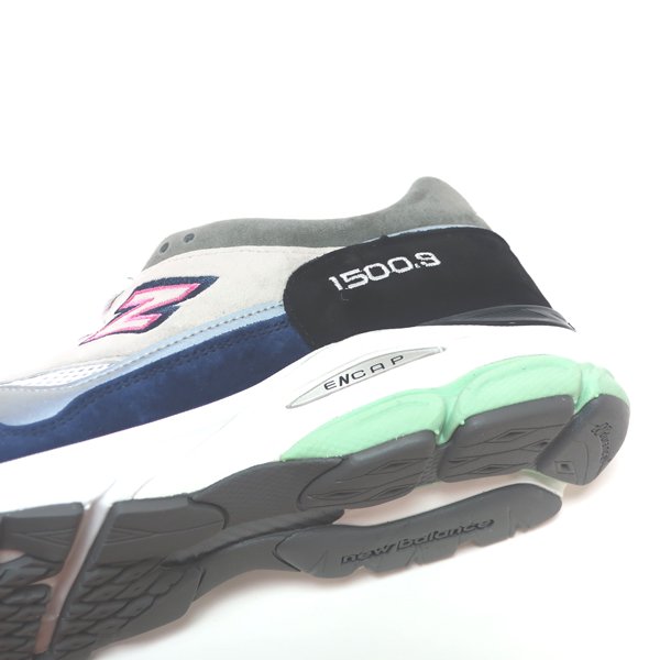 NEW BALANCE M15009FR WHITE/BLACK/PINK/BLUE MADE IN ENGLAND M1500.9 ...