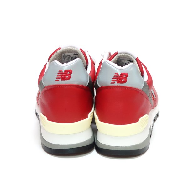 NEW BALANCE M996NCA LEATHER RED/WHITE/GRAY MADE IN USA M996