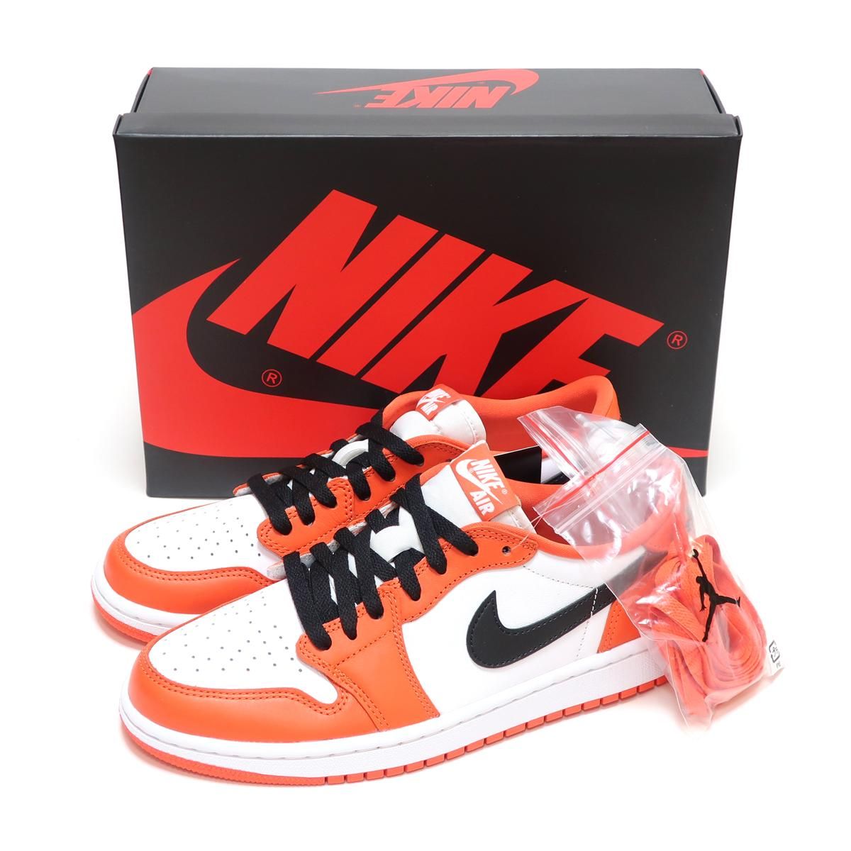 WMNS AIR JORDAN 1 LOW OG SHATTERED BACKBOARD STARFISH ( ウィメンズ エアジョーダン 1  ロー オージー シャッタードバックボード オレンジ/ブラック/ホワイト )