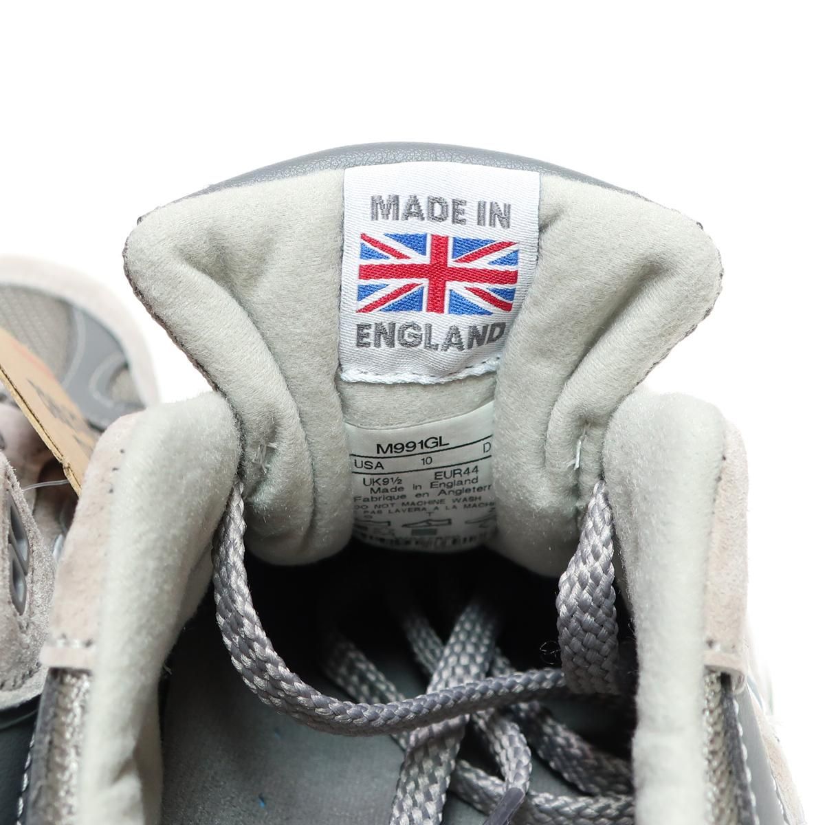 NEW BALANCE M991GL GRAY GREY SUEDE MADE IN ENGLAND ( ニューバランス M991 グレー スエード  UK製 )