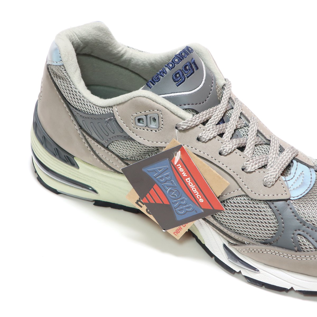 NEW BALANCE M991ANI GRAY GREY SUEDE MADE IN ENGLAND 