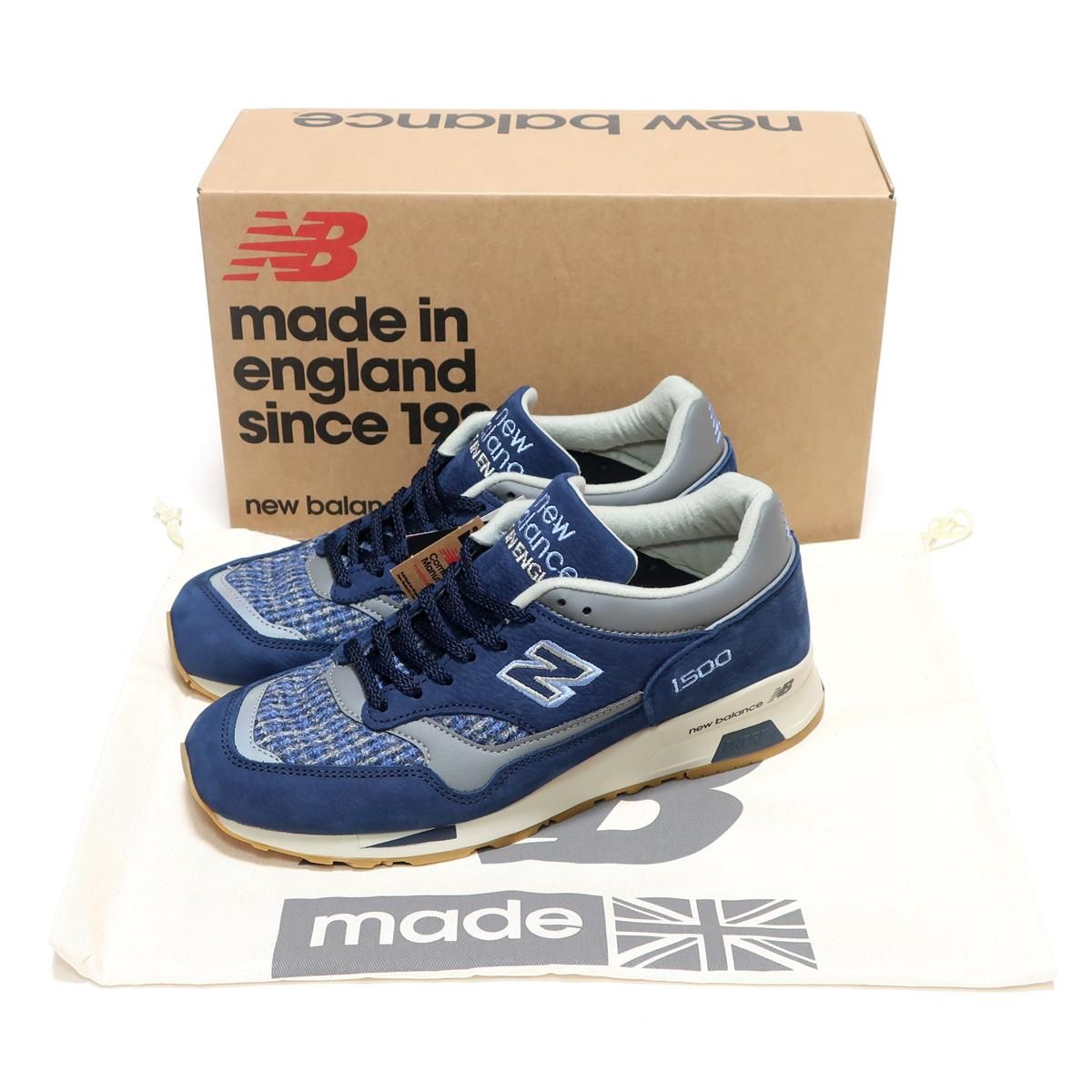 NEW BALANCE◇M1500/ネイビー/MADE in UK/UK6.5/NVY/スレ有 - メンズ