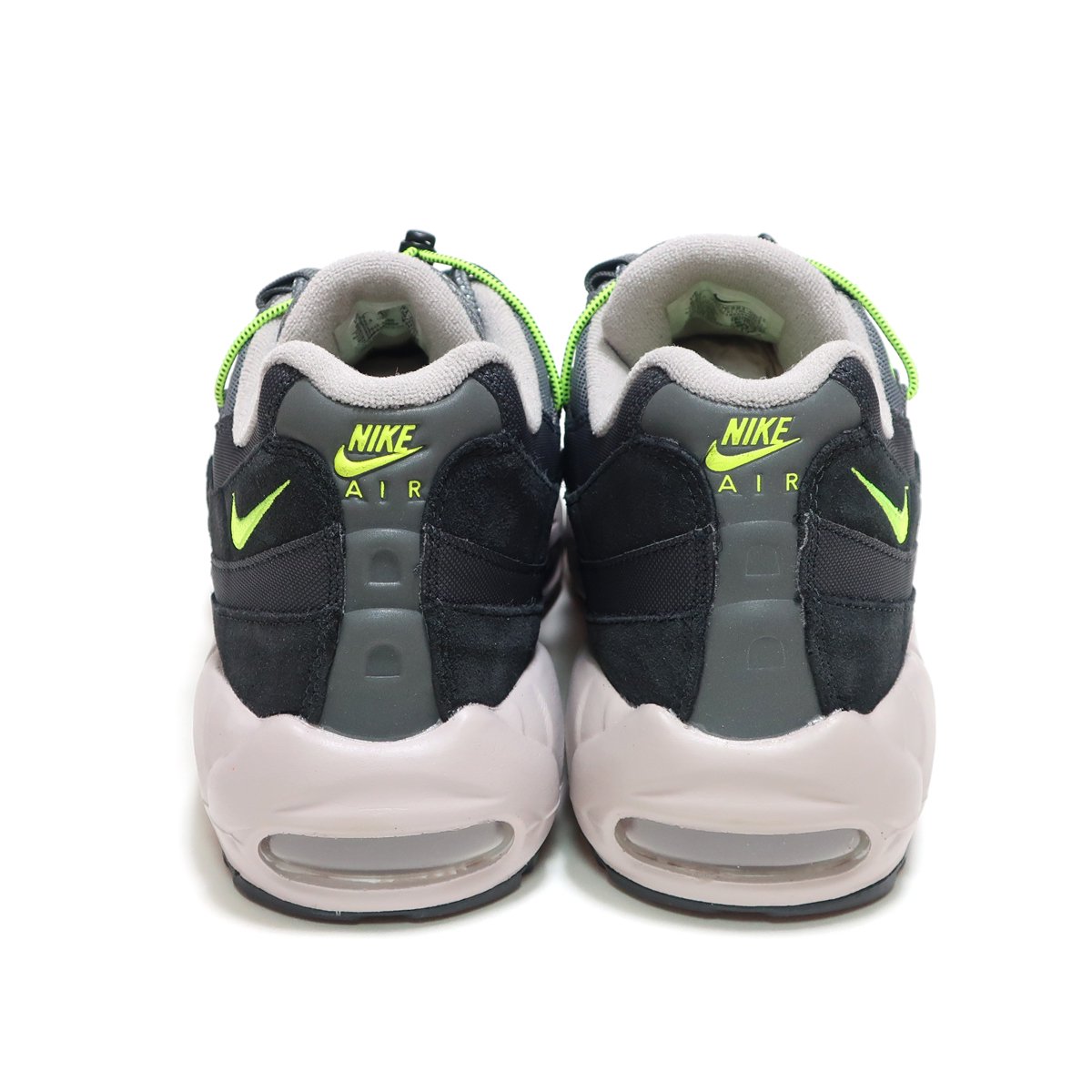 海外限定☆NIKE AIR MAX 95 OFF NOIR/VOLT-IRON GREY DO6391-001