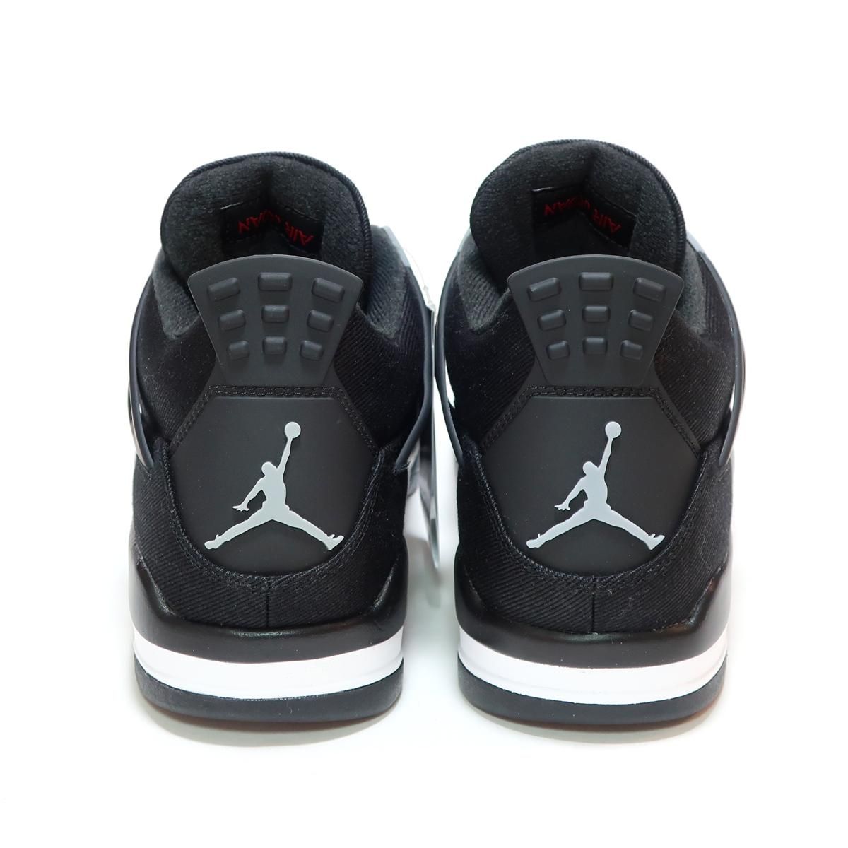 AIR JORDAN 4 RETRO SE BLACK CANVAS US10 28cm DH7138-006 ( エアジョーダン 4 IV  レトロ ブラック キャンバス 黒グレー )