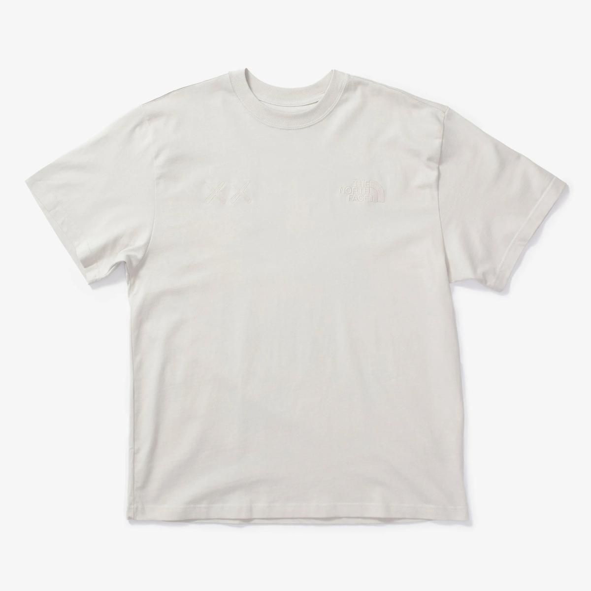 海外限定☆THE NORTH FACE x KAWS SS TEE MOONLIGHT IVORY WHITE